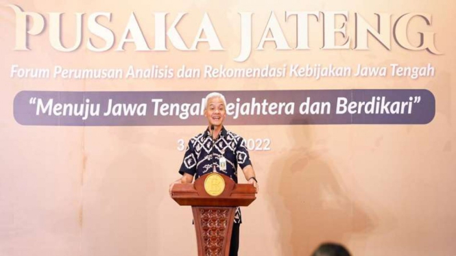 Gubernur Jawa Tengah Ganjar Pranowo