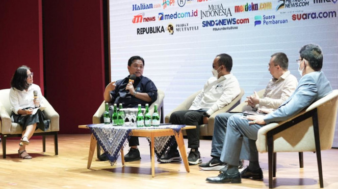 Menteri BUMN Erick Thohir.