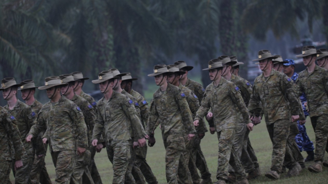 Latihan Militer SGS Ciptakan Perdamaian di Indo-Pasific