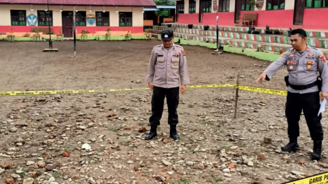 Lokasi kejadian duel bocah SMP di Jambi.