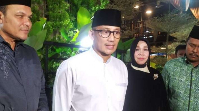 Sandiaga Uno bersama tokoh PPP Aceh