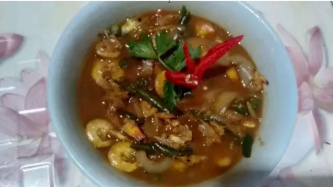 Udang Asam Manis Pedas