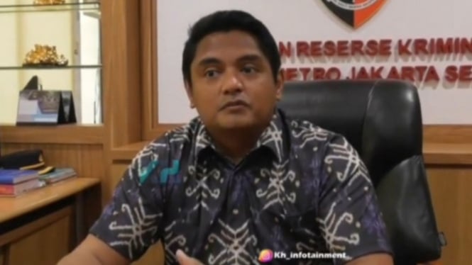 Mantan Kasat Reskrim Polres Metro Jaksel AKBP Ridwan Rheky Nellson Soplanit
