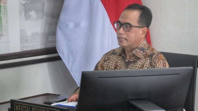Menteri Perhubungan Budi Karya Sumadi.