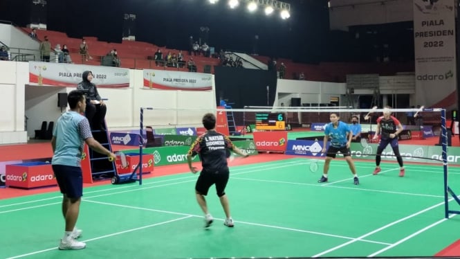 Tontowi Ahmad/Liliyana Natsir hadapi Fadia/Ribka di Piala Presiden 2022