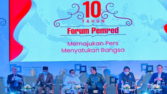 Acara 10 tahun Forum Pemred.