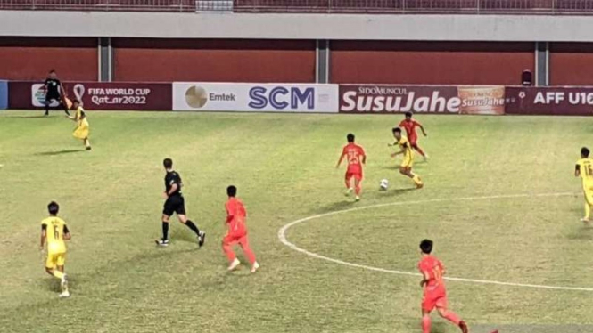 Duel Malaysia vs Myanmar di Piala AFF U-16