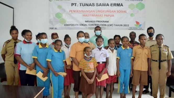Bantuan beasiswa ke Papua