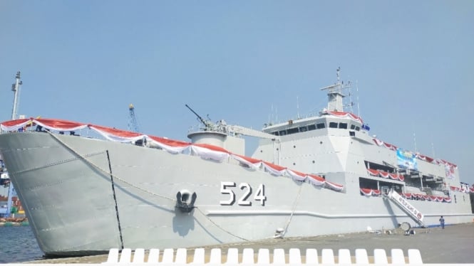 VIVA Militer: Kapal perang baru TNI AL, KRI Teluk Calang-524 