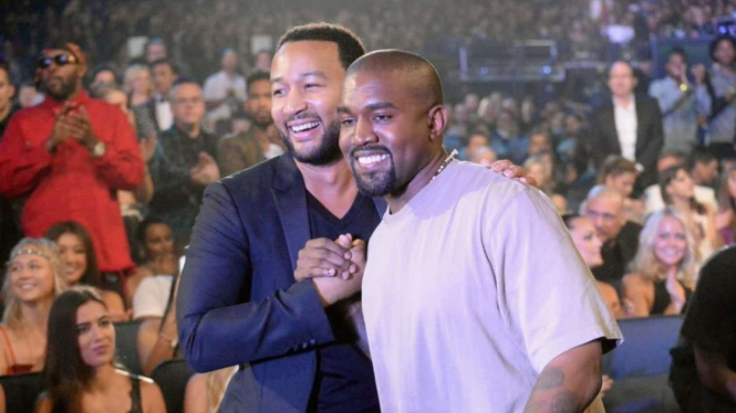 John Legend dan Kanye West dulunya sahabat dekat