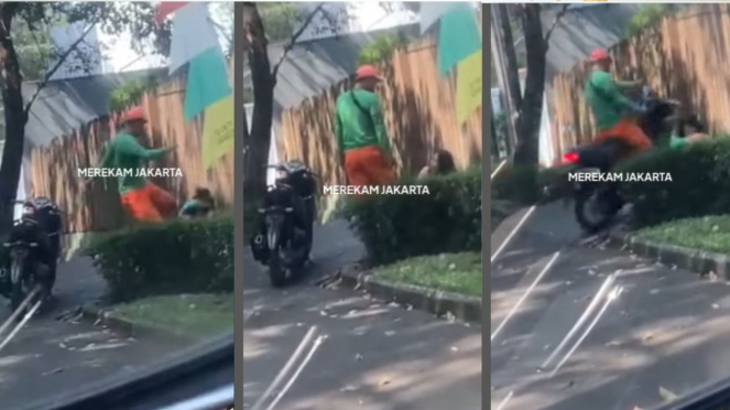 Petugas PPSU lakukan kekerasan ke pacarnya di Kemang, Jakarta Selatan