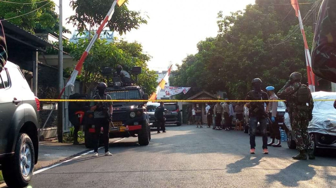 Rumah Ferdy Sambo digaris polisi Rumah Ferdy Sambo digaris polisi