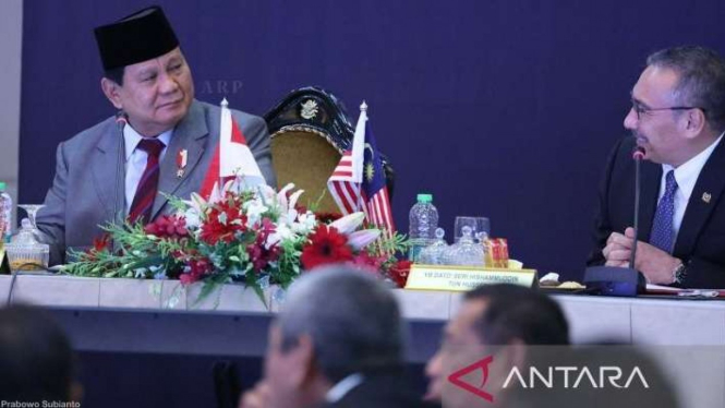 Prabowo Subianto di Sidang ke-42 General Border Committee (GBC) Malindo Malaysia