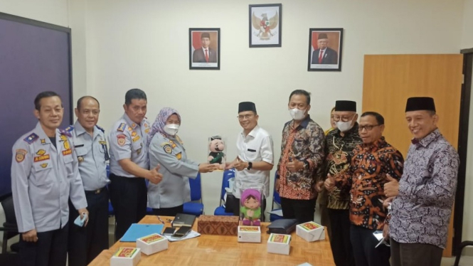 Anggota Komisi IV DPRD Provinsi Banten mengunjungi Dinas Perhubungan Kota Bekasi