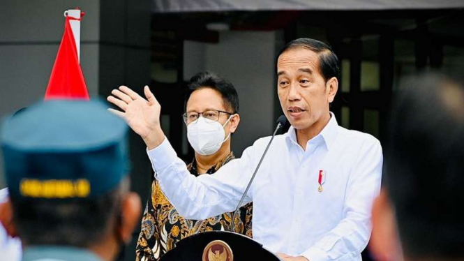 Presiden Jokowi di RSUD dr. Soedarso, Kota Pontianak