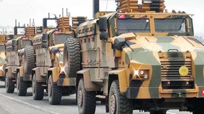 VIVA Militer: Kendaraan lapis baja BMC Kirpi militer Turki