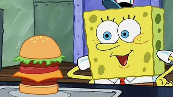 Spongebob Squarepants dan Krabby Patty