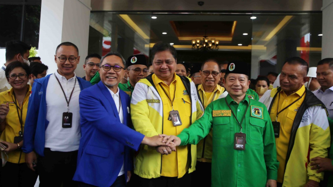 Koalisi Indonesia Bersatu (KIB), Golkar, PAN dan PPP