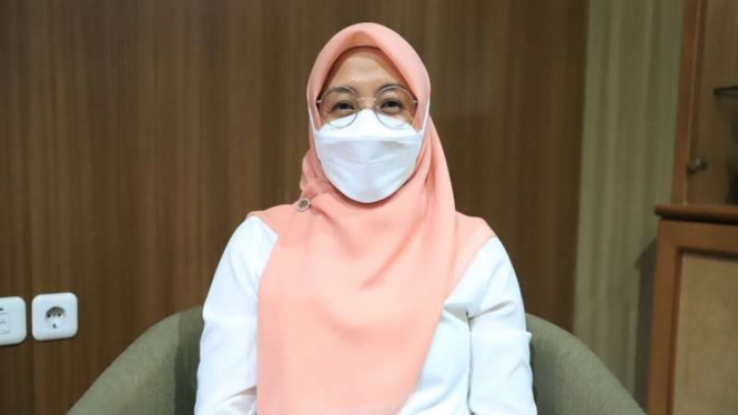 Kepala Dinkes Kota Tangerang, dr Dini Anggareni