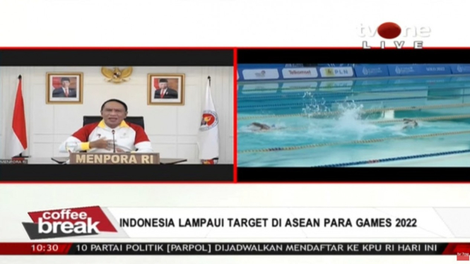 Kontingen Indonesia Asean Para Games Solo 2022 meraih juara umum