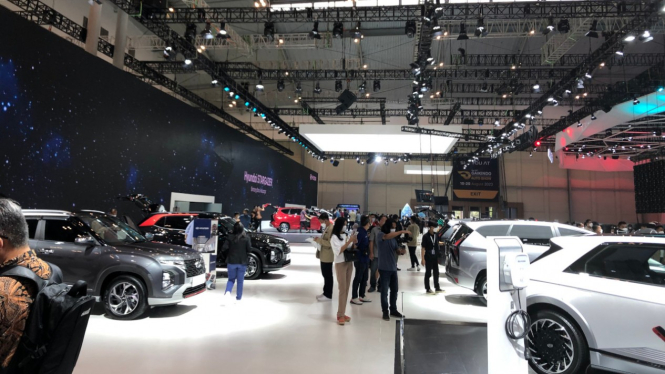 Booth Hyundai di GIIAS 2022