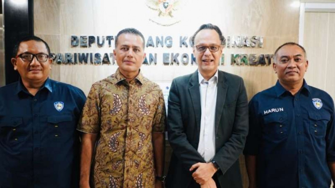  Wakil Gubernur Sumut, Musa Rajekshah bertemu Kemenko Marves Odo RM Manuhutu