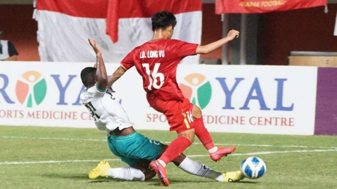 Duel Timnas U-16 versus Vietnam di laga final Piala AFF U-16 2022