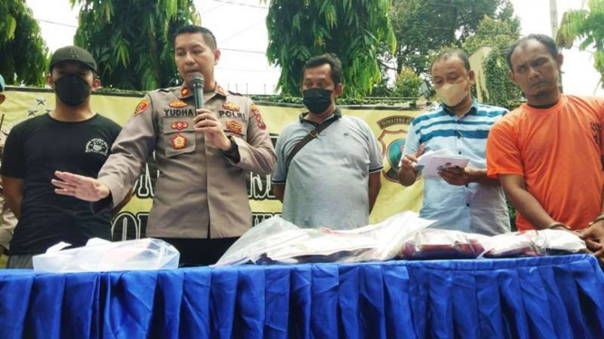 Polisi merilis kasus paman tusuk keponakan di Sumatera Utara