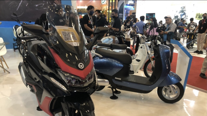 Produk sepeda motor dari PT MForce Indonesia