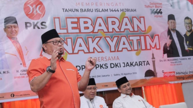 Ketua Bidang Pembinaan Umat DPW PKS DKI Jakarta Muhammad Thamrin.