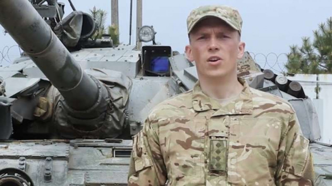 VIVA Militer: Komandan Resimen Azov Ukraina, Letnan Kolonel Denys Prokopenko