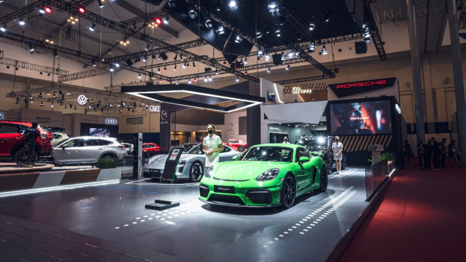 Booth Porsche di GIIAS 2022
