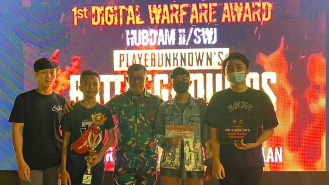 PUBG mobile 1st Digital Warfare Award