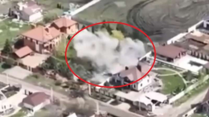 VIVA Militer: Pos komando militer Ukraina di Donetsk dihantam rudal Rusia