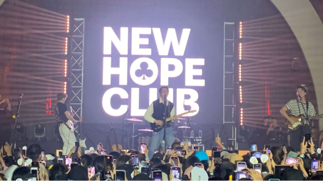Konser New Hope Club di Bengkel Space, Jakarta 14 Agustus 2022