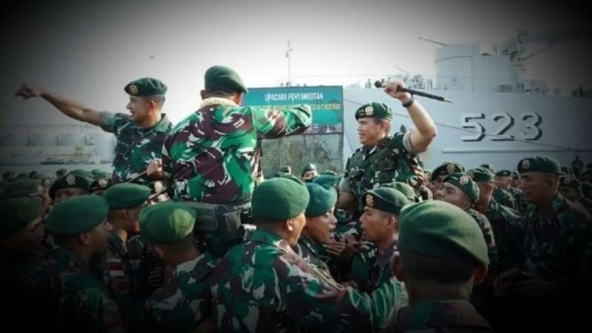 VIVA Militer: Satgas Mekanis Organik Papua Yonif MR 412/BES kembali ke Home Base