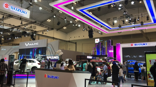 Booth Suzuki di GIIAS 2022