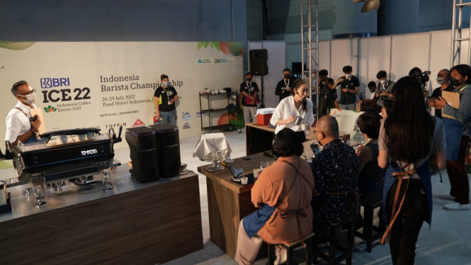 BRI Indonesia Coffee Event (ICE) 2022.