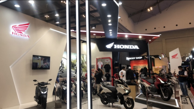 Booth Honda Motor di GIIAS 2022