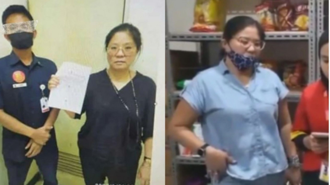 Foto diduga mirip wanita pencuri cokelat di Alfamart viral di media sosial