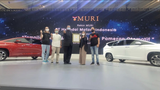 Penerimaan Pengharagaan Hyundai dari MURI