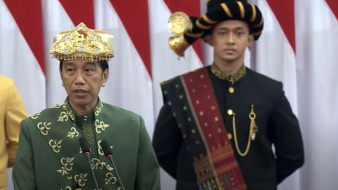 Pidato Presiden Joko Widodo di Sidang Tahunan MPR 2022