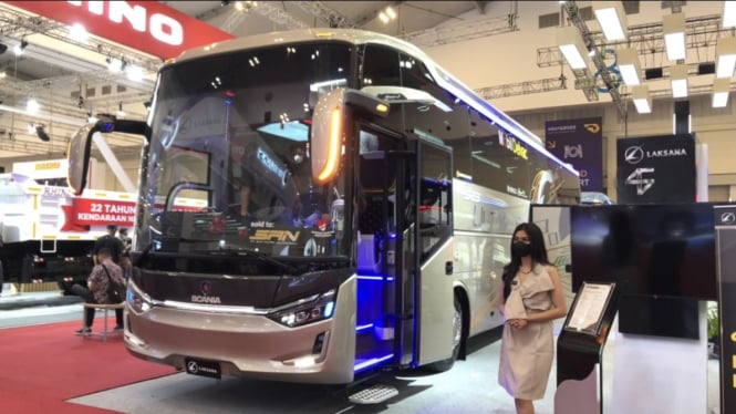 Bus Legacy SR3 Panorama HD di GIIAS 2022