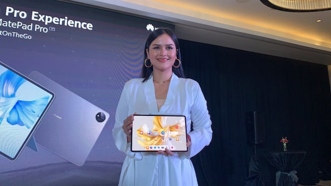 Peluncuran Tabelt Tipis Huawei MatePad Pro.