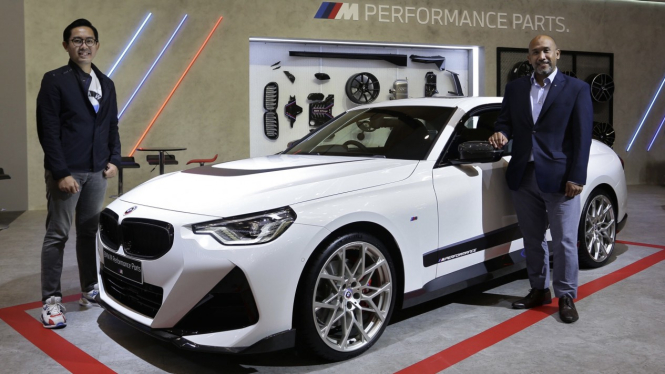 Mobil BMW Performance Parts terbaru di GIIAS 2022