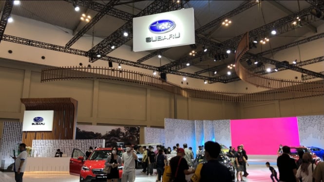 Booth Subaru di GIIAS 2022