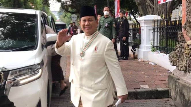 Menteri Pertahanan Prabowo Subianto