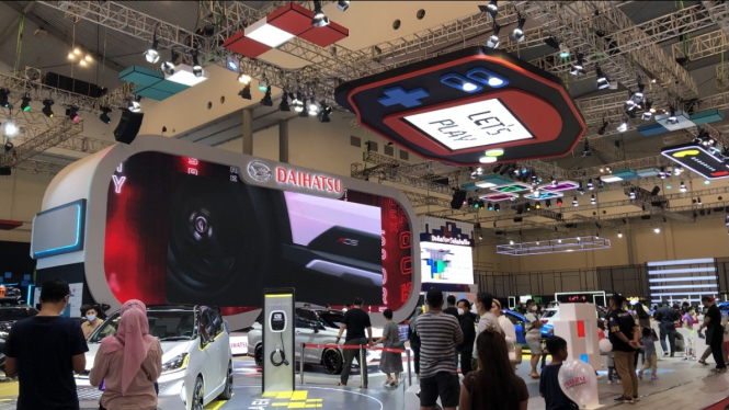 Booth Daihatsu di GIIAS 2022