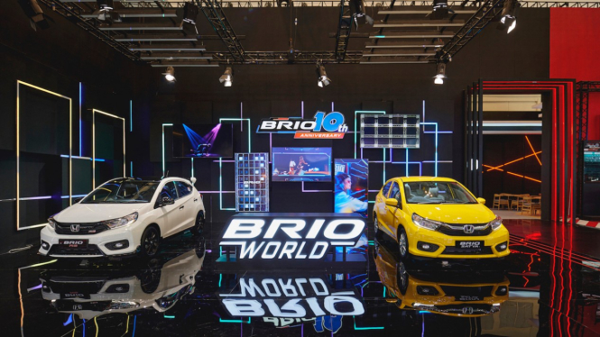 Honda Brio di pameran GIIAS 2022