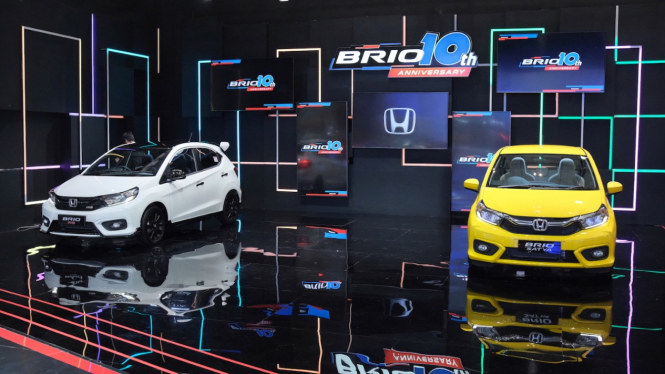 Honda Brio di pameran GIIAS 2022